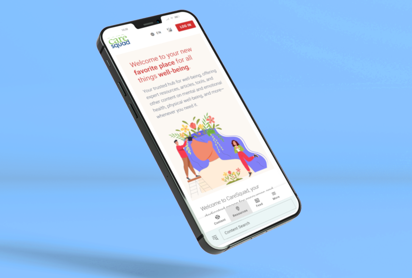 smartphone home screen