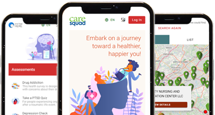 caresquad home screens
